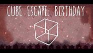 Cube Escape: Birthday. Walkthrough 100% + ALL achievements!