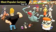 Most Popular Cartoon Characters | Top 50 Famous Cartoon Characters