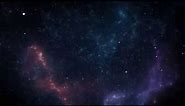 4K Space Starfield Background