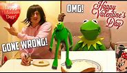 Kermit the Frog Valentines Day Date GONE WRONG!