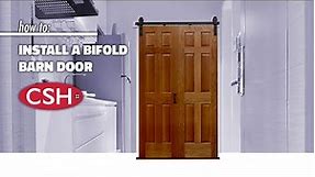 How to Install a Bifold Rolling Barn Door (step-by-step instructions)