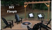 DIY Firepit & Hanging Chairs
