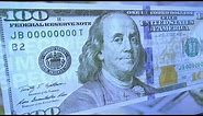 $100 bill has new scecurity features