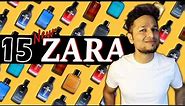 Top 15 ZARA Perfumes For Men- In my Collection 2023 ❤️ हिंदी में New Launches | Zara Cheap Clones!