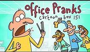 Office Pranks | Cartoon Box 151 | By FRAME ORDER | Funny office cartoons