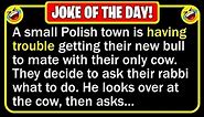 🤣 BEST JOKE OF THE DAY! - The only cow in a small town, stopped giving milk... | Funny Daily Jokes