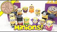 Minions Movie 2015 McDonald's Happy Meal Toys