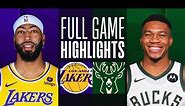 LAKERS at BUCKS | FULL GAME HIGHLIGHTS | March 26, 2024