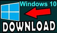 How to Download Windows 10 64/32 Bit iso directly from Microsoft - Legal Official Full Version ISO