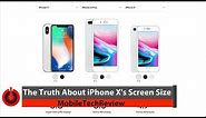 The Truth About iPhone X's Screen Size