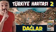 TÜRKİYE'NİN DAĞLARI VE GEÇİTLER - Türkiye Harita Bilgisi Çalışması (KPSS-AYT-TYT)