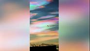 Amazing Rainbow Clouds Spotted in Scotland