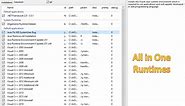 All In One Runtimes: Install All Required Runtimes At Once In Windows 10