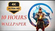 Mortal Kombat 1 Fire God Liu Kang 4K Live Wallpaper 10 Hours