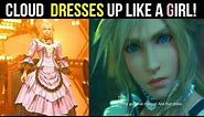 CLOUD DRESSES-UP AS A GIRL to Rescue Tifa - Final Fantasy VII REMAKE (FF7 Remake 2020) PS4 Pro