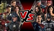 The Avengers VS Justice League | BATTLE ARENA | Marvel VS DC | MCU vs DCEU