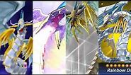 Evolution Of RAINBOW DRAGON Summon Animation In Yu-Gi-Oh Games!