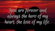 ♡ I Will Love You Forever, Love Quotes For Him & Her ♡