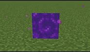 Minecraft 1.16.3: How to get a nether portal block