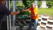 Trying To Drink Beer While Jack Hammering - Funny Video