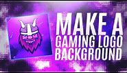 How To Make An EPIC Gaming Logo/Avatar Background in Photoshop! 2018