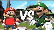 Super Mario Strikers - Mario vs Luigi - GameCube Gameplay (720p60fps)