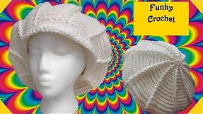 🔴 Funky Crochet Hat Patterns 🔴 Crochet Newsboys Hat