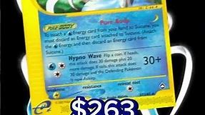 Most Valuable Suicune Pokémon Cards