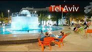 Fascinating TEL AVIV. Night Walk Through the STREETS OF THE CITY