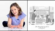 A 9-Year-Old Girl Enters The New Yorker Cartoon Caption Contest | The New Yorker
