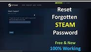How To Reset STEAM Password (Easy Fix) || Recover your Forgotten STEAM Password