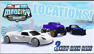 ALL NEW CAR LOCATIONS IN THE MAD CITY UPDATE! [ROBLOX]