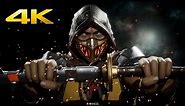 Mortal Kombat 11 - Scorpion All Skins, Intros & Victory Poses (4K 60FPS)