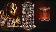 Mortal Kombat 9 Cyber Liu Kang Expert Arcade Ladder