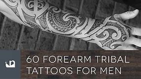 60 Tribal Forearm Tattoos For Men