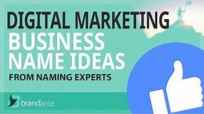 Best Digital Marketing Business Name Ideas Suggestions | Brand Names Generator