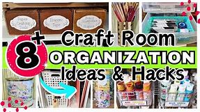 MUST SEE Craft Room Organization Ideas and Hacks You will WANT to try