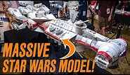 5 Foot Star Wars Rebel Blockade Runner Model!