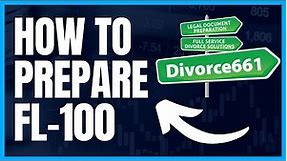 How To Complete Divorce Petition FL-100 (2024 Forms)