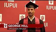 NBA point guard George Hill says graduating from IUPUI was about finishing the job