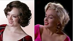 Marilyn Monroe Hair Tutorial [Niagara 1953]