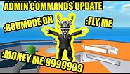 NEW ADMIN COMMANDS and LESS WAIT TIME UPDATE | Roblox Mad City