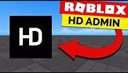 How To Add Admin Commands In Your Roblox Game - HD Admin [1]