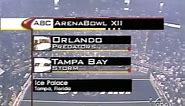 Arena Football - Arena Bowl 12 - Orlando Predators at Tampa Bay Storm - (Complete Game)