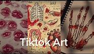 Artsy things I found on TikTok 💄🎈🍄(TikTok Art Compilation)