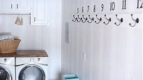 Large Family Small Mudroom/Laundry Room Farmhouse Style Ideas