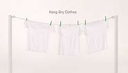 Hang Dry Clothes