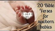 20 Bible Verses About Babies