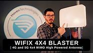 High Powered Outdoor 5G Antenna - The WiFiX Blaster 4x4