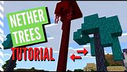 How To Grow NETHER TREES In Minecraft 1.16
